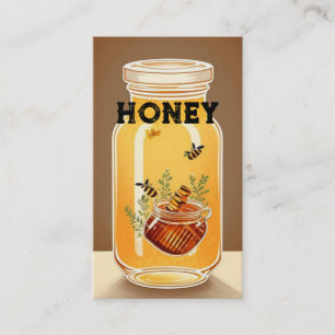 Honey Jar Visitekaartje