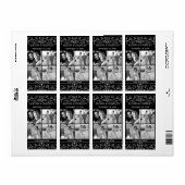 Honey Jelly Jar Labels 4 Foto Wedding Jar Favoriet (Full Sheet)