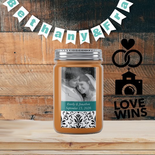 Honey Jelly Jar Labels Trouwfoto Labels