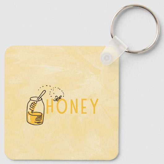 Honey Keychain (Achterkant)