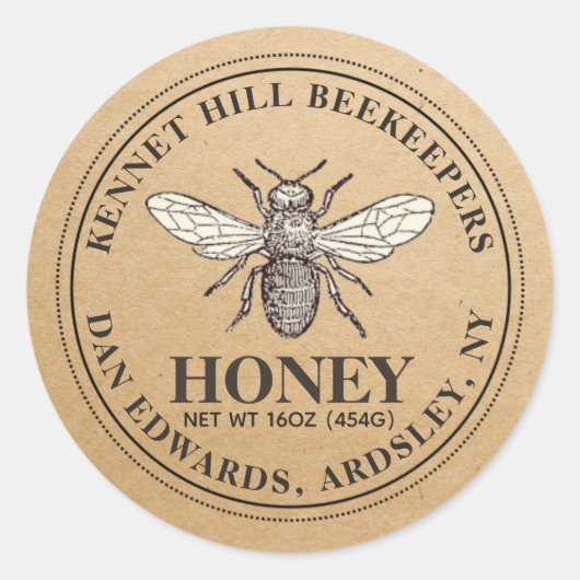 Honey Label Kraft French Bee (Voorkant)
