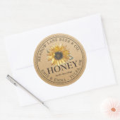 Honey Label Kraft Sunflower (Envelop)