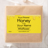 Honey Labels Honeycomb Voeg Jouw namen toe (Insitu)