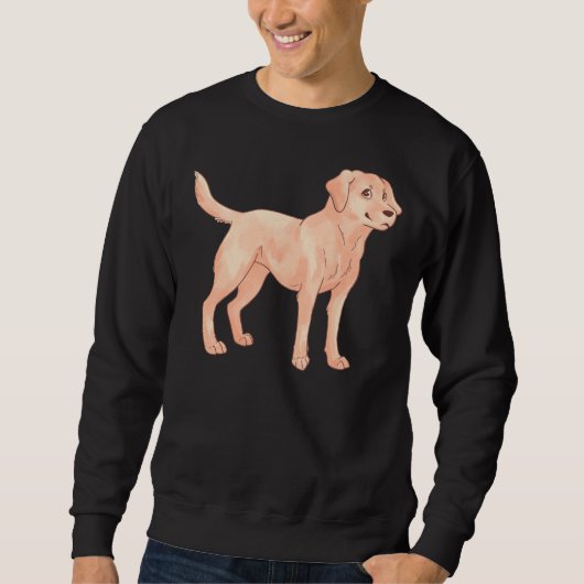 Honey Labrador Retriever Dog Trui (Voorkant)