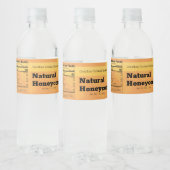 Honey Lepel Comb Honey Box Label Waterfles Etiket (Flessen)