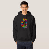 Honey LGBTQ Gay Pride Sunflower Hoodie (Voorkant volledig)