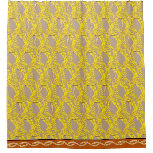 Honey Locust op een Shower Curtain Douchegordijn (Voorkant)