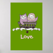 Honey Love Art Poster (Voorkant)