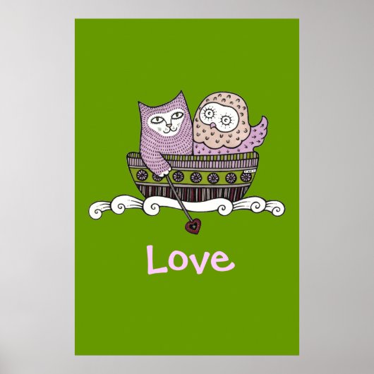 Honey Love Art Poster (Voorkant)