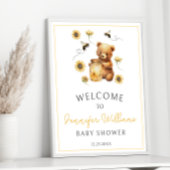 Honey mammie om bij te zijn beer Baby shower Welko Poster
