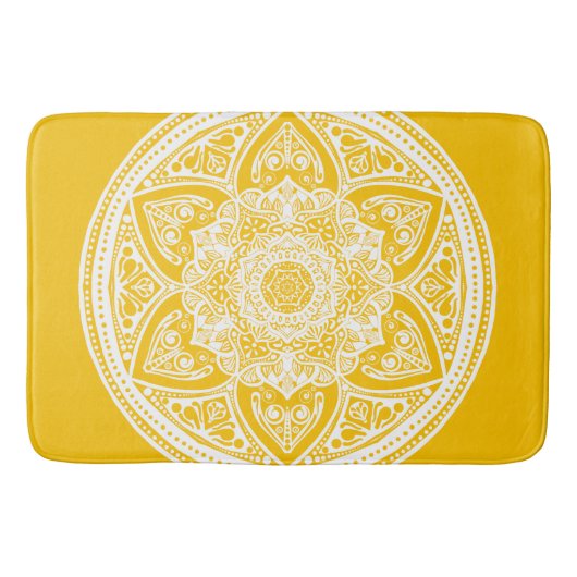 Honey Mandala Badmat (Voorkant)
