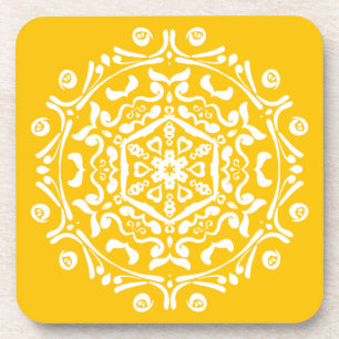 Honey Mandala Bier Onderzetter