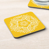 Honey Mandala Bier Onderzetter (Linkerzijde)