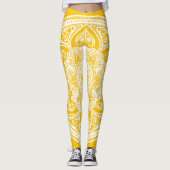 Honey Mandala Leggings (Voorkant)