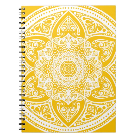 Honey Mandala Notitieboek (Voorkant)