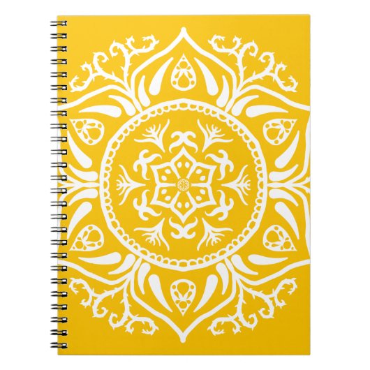 Honey Mandala Notitieboek (Voorkant)
