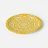 Honey Mandala Papieren Bordje (Gekanteld)
