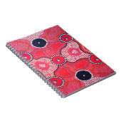 Honey mier dromen Aboriginal kunst foto Notitieboe Notitieboek (Rechterzijde)