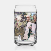 Honey moon 8 foto's Drinkware Set Blikvorm Glas (Voorkant)