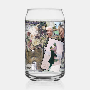 Honey moon 8 foto's Drinkware Set Blikvorm Glas