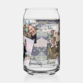 Honey moon 8 foto's Drinkware Set Blikvorm Glas (Rechts)