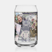 Honey moon 8 foto's Drinkware Set Blikvorm Glas (Links)