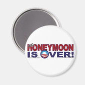 HONEY-MOON-IS-OVER MAGNEET (Voorkant / Achterkant)