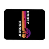 Honey Moonin Beach Honeymoon Vacation Mannen Women Magneet (Horizontaal)