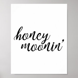 Honey Moonin Bruid en bruidegom Honeymoon _1 Poster