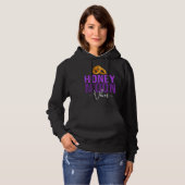 Honey Moonin Couples Wedding Just Married Matching Hoodie (Voorkant volledig)