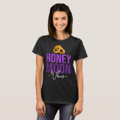 Honey Moonin Couples Wedding Just Married Matching T-shirt (Voorkant volledig)