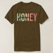 Honey Moonin Fun Honeymoon Bride Groom Honeymo T-shirt (Design voorkant)