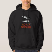 Honey Moonin Honeymoon Bridal Party Newlywed Brida Hoodie (Voorkant)