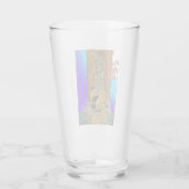 "Honey" Natuur herwonnen gitaar artwork Glas (Achterkant)