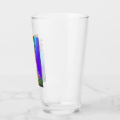 "Honey" Natuur herwonnen gitaar artwork Glas (Links)