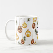 Honey Pine Cones Kerstmis Koffiemok (Links)