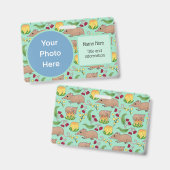 Honey Possum Badge (Voor- en achterkant)