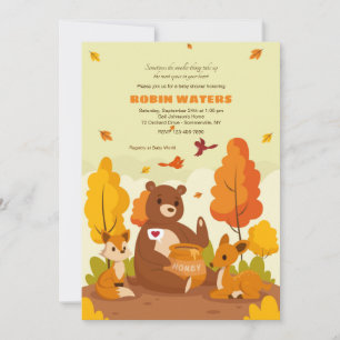 Honey Pot Baby shower Kaart