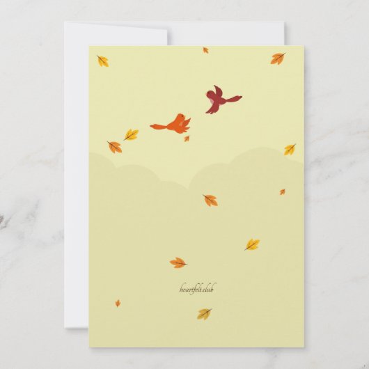 Honey Pot Baby shower Kaart (Achterkant)