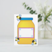 Honey Pot Briefkaart (Staand voorkant)