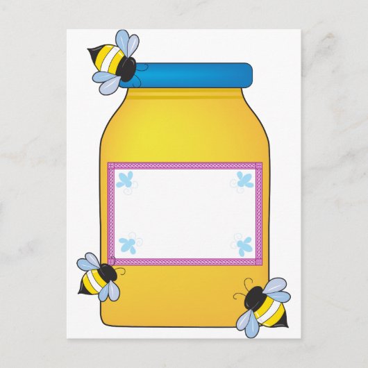 Honey Pot Briefkaart (Voorkant)