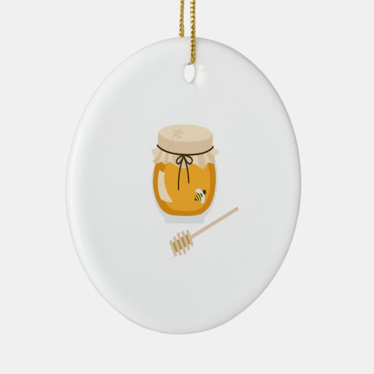 Honey Pot Keramisch Ornament (Rechts)