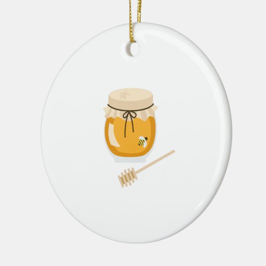 Honey Pot Keramisch Ornament (Links)