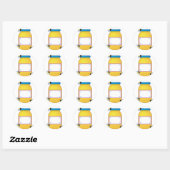 Honey Pot Ronde Sticker (Vel)
