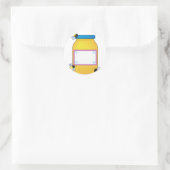 Honey Pot Ronde Sticker (Tas)