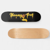 Honey Pot Schaats Deck, Wall Art Persoonlijk Skateboard (Horizontaal)