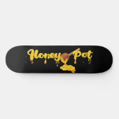 Honey Pot Schaats Deck, Wall Art Persoonlijk Skateboard (Horizontaal)