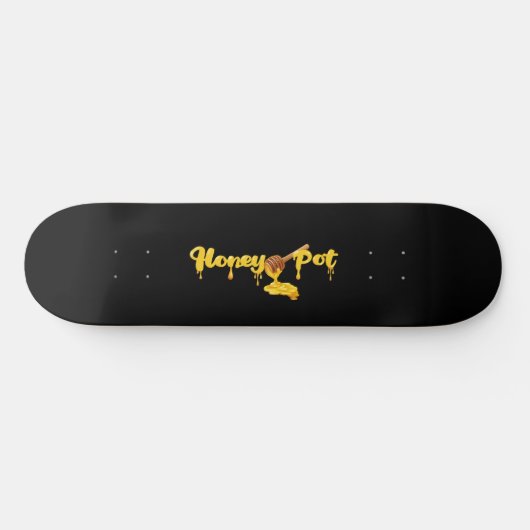 Honey Pot Schaats Deck, Wall Art Persoonlijk Skateboard (Horizontaal)