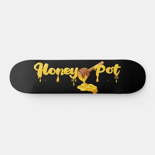 Honey Pot Wall Art Schaats Deck Persoonlijk Skateboard (Horizontaal)