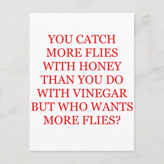 HONEY PROverb Briefkaart (Voorkant)